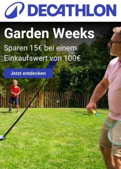 Decathlon Produktkatalog - Garten & Park ab 06.04.2026 gültig