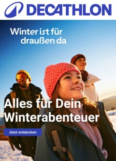 Vorschau von dem Prospekt des Geschäftes Decathlon, gültig ab dem 01.12.2025
