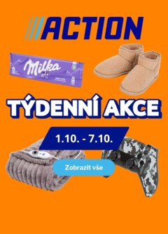 Náhled letáku Action Nabídka produktů od 01.10.2025