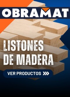 Vista previa Obramat Folleto - Listones de madera válido desde el 22.10.2025