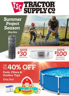 Preview of Tractor Supply weekly ads valid from 21.07.2025