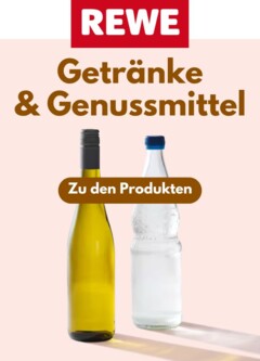 Rewe Produktkatalog - Getränke & Genussmittel ab 16.10.2025 gültig
