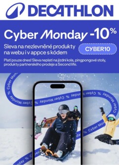 Náhled letáku Decathlon Cyber Monday od 30.11.2025