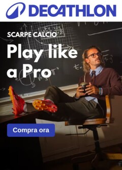Anteprima del volantino Volantino Decathlon - Scarpe da calcio valido a partire dal 20.08.2025