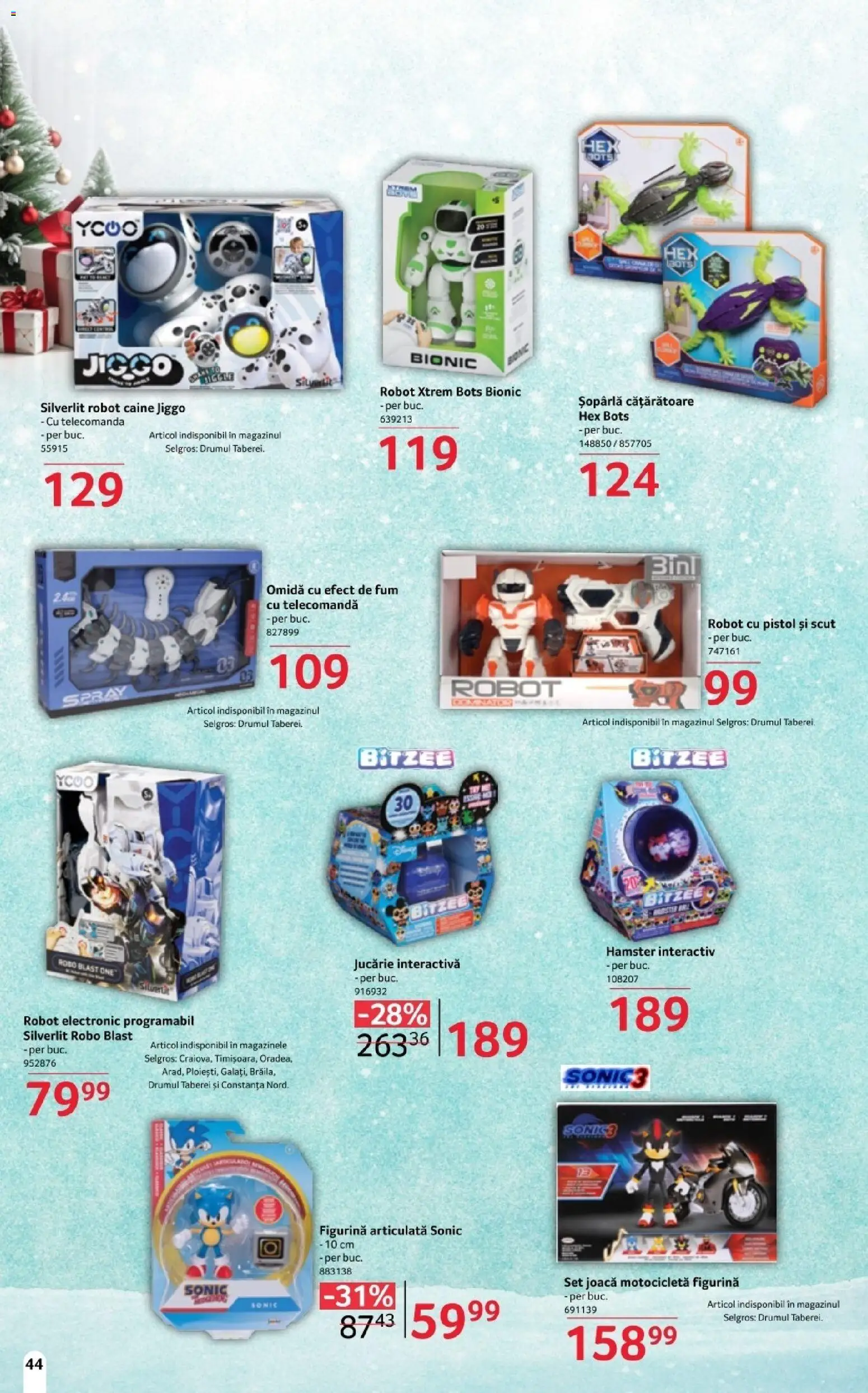 Noul catalog Selgros – valabil de la 14.11.2025 | Pagină: 44 | Produse: Robot