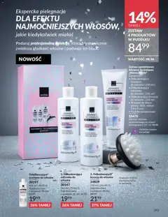 Pogląd oferty "Avon Katalog 12 2025" - ważna od 01.12.2025 | Strona: 193 | Produkty: Pudełko, Szampon, Odżywka