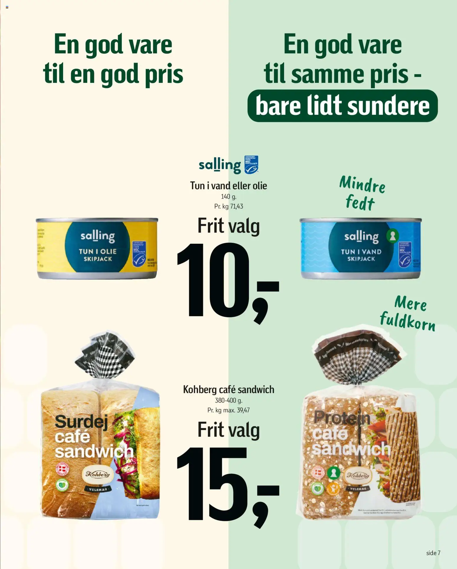 Føtex tilbudsavis – gyldig fra 16.01.2026 | Side: 14 | Produkter: Olie, Tun