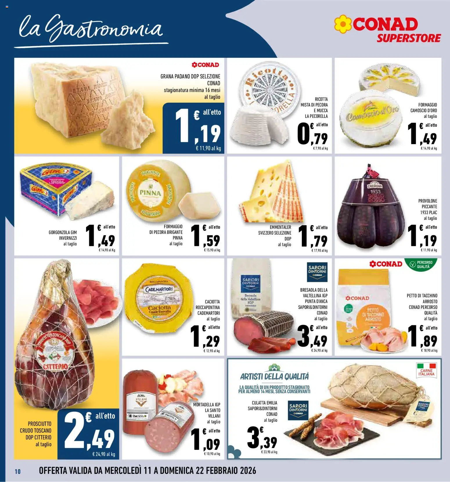 Volantino Conad del 11.02.2026 | Pagina: 10