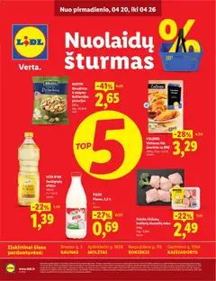 LIDL leidinys galioja nuo 20.04.2026