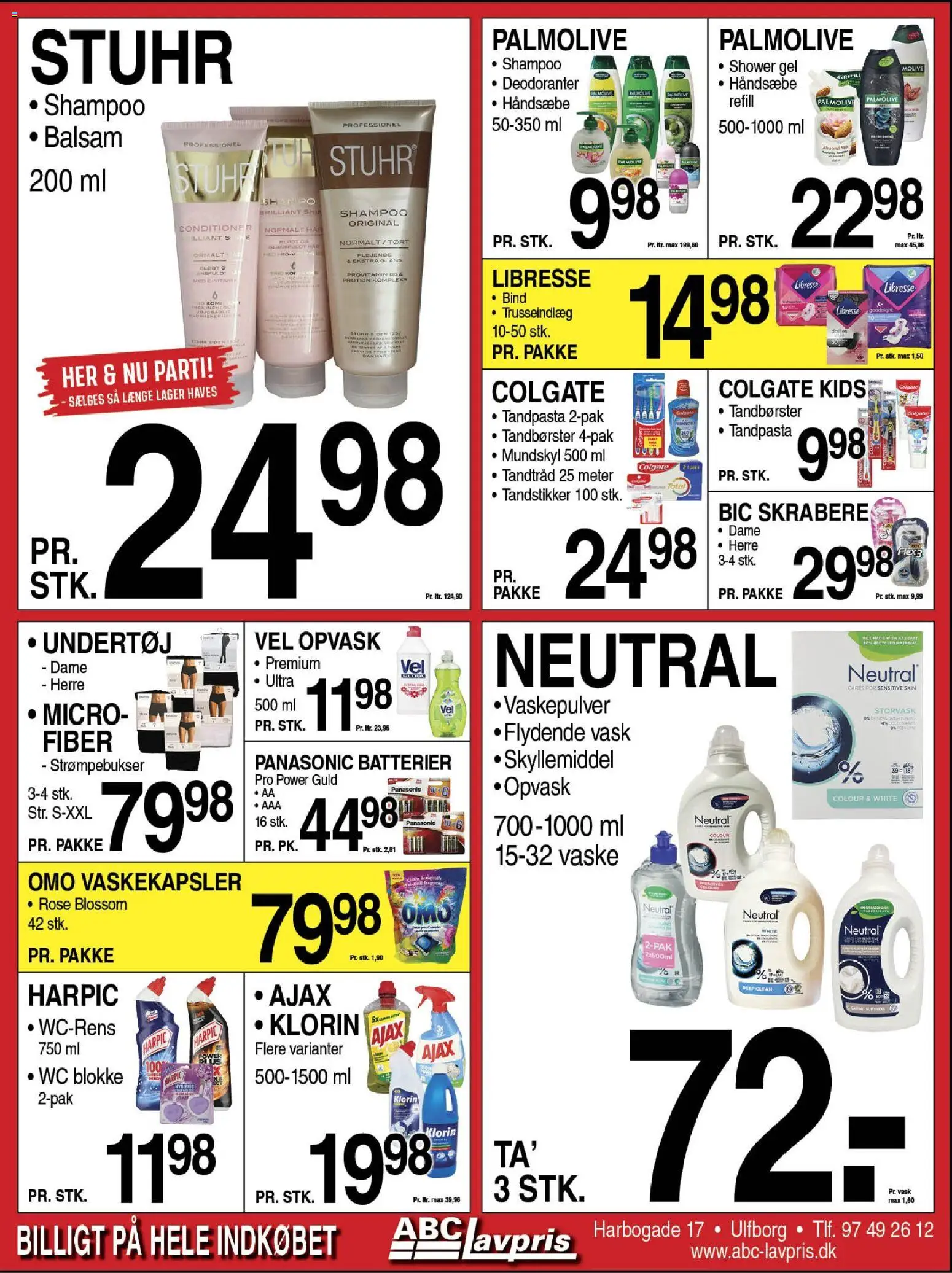 Abc Lavpris tilbudsavis – gyldig fra 12.11.2025 | Side: 8 | Produkter: Balsam, Mundskyl, Batterier, Tandtråd