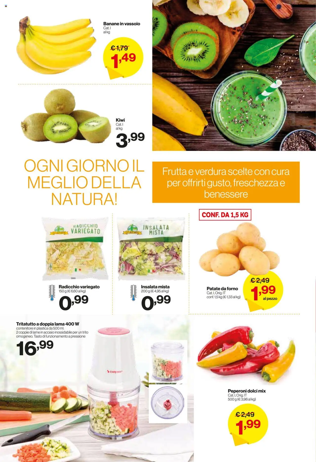 Volantino IN's del 13.08.2025 | Pagina: 10 | Prodotti: Insalata, Patate, Frutta, Forno