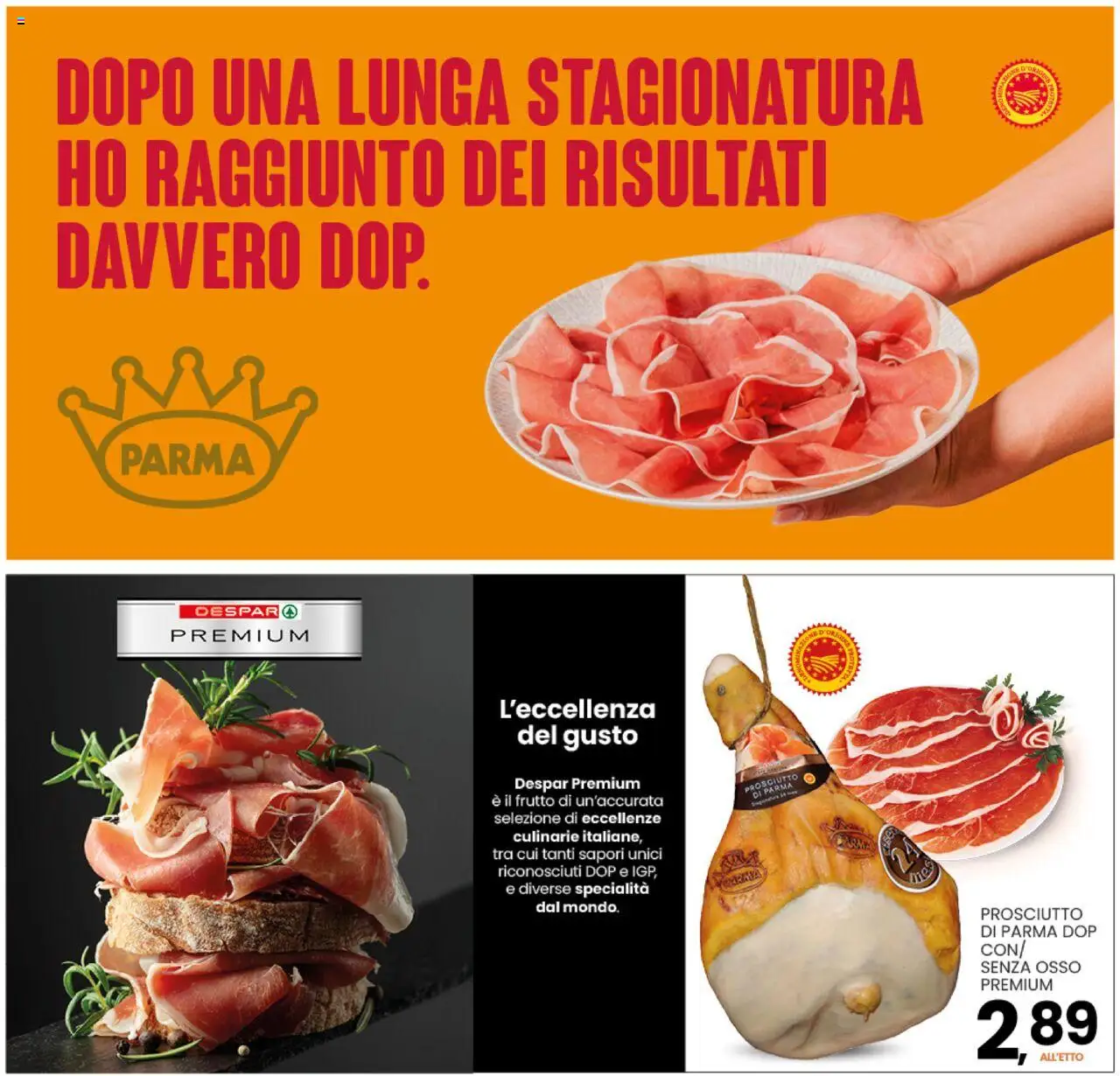 Volantino Interspar del 04.08.2025 | Pagina: 38 | Prodotti: Prosciutto di Parma, Prosciutto