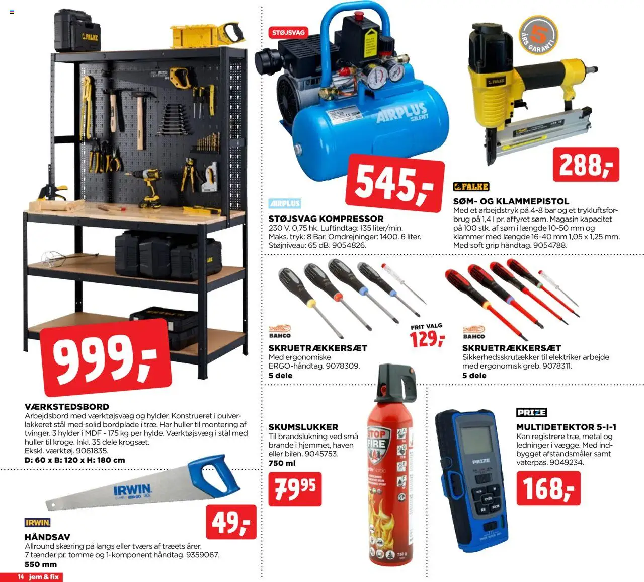 Jem & fix tilbudsavis – gyldig fra 12.10.2025 | Side: 14 | Produkter: Søm