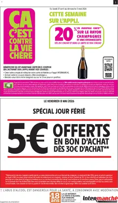 Intermarché - Prévisualisation de Intermarché Découvrez nos offres de la semaine valide à partir de 28.04.2026 | Page: 3 | Produits: Store