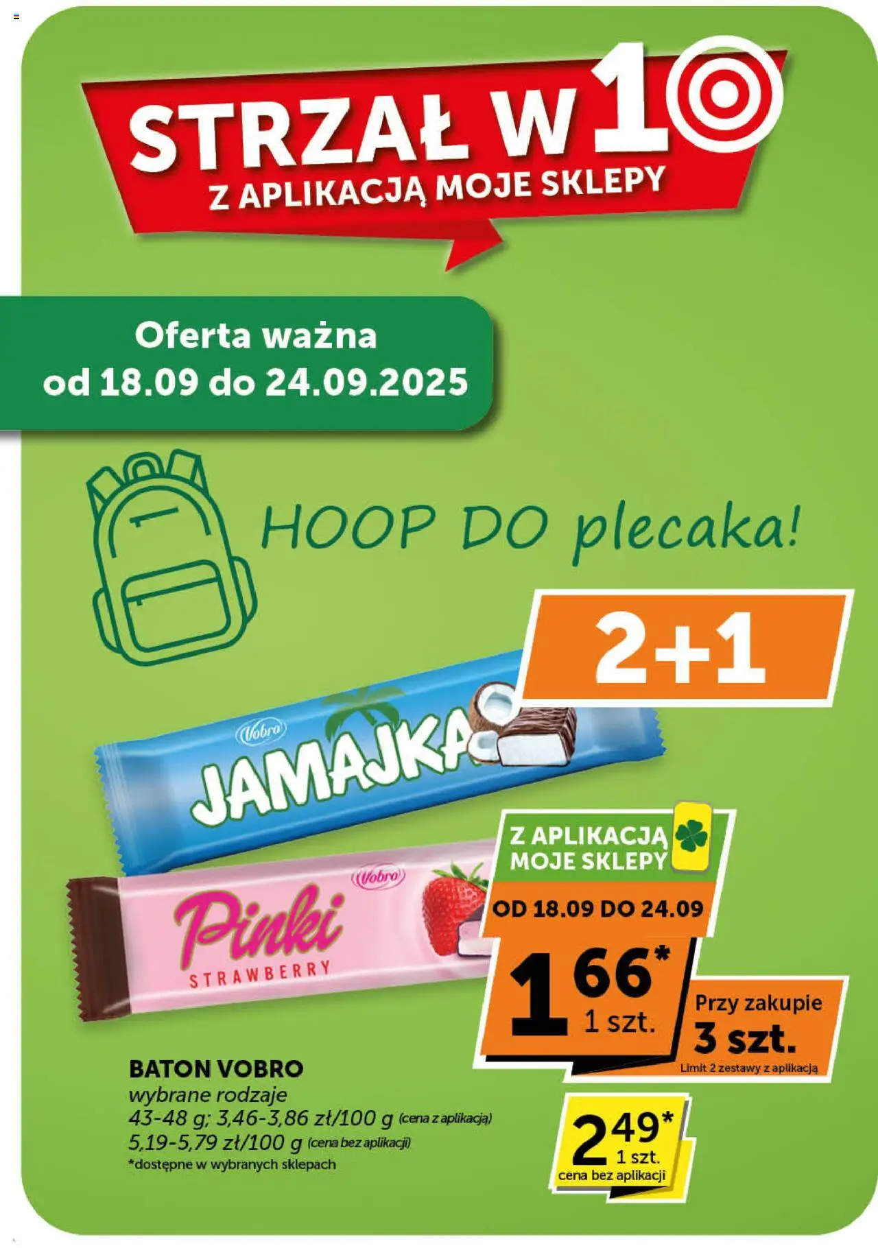 Groszek Gazetka - Market od 18.09.2025 | Strona: 24 | Produkty: Baton