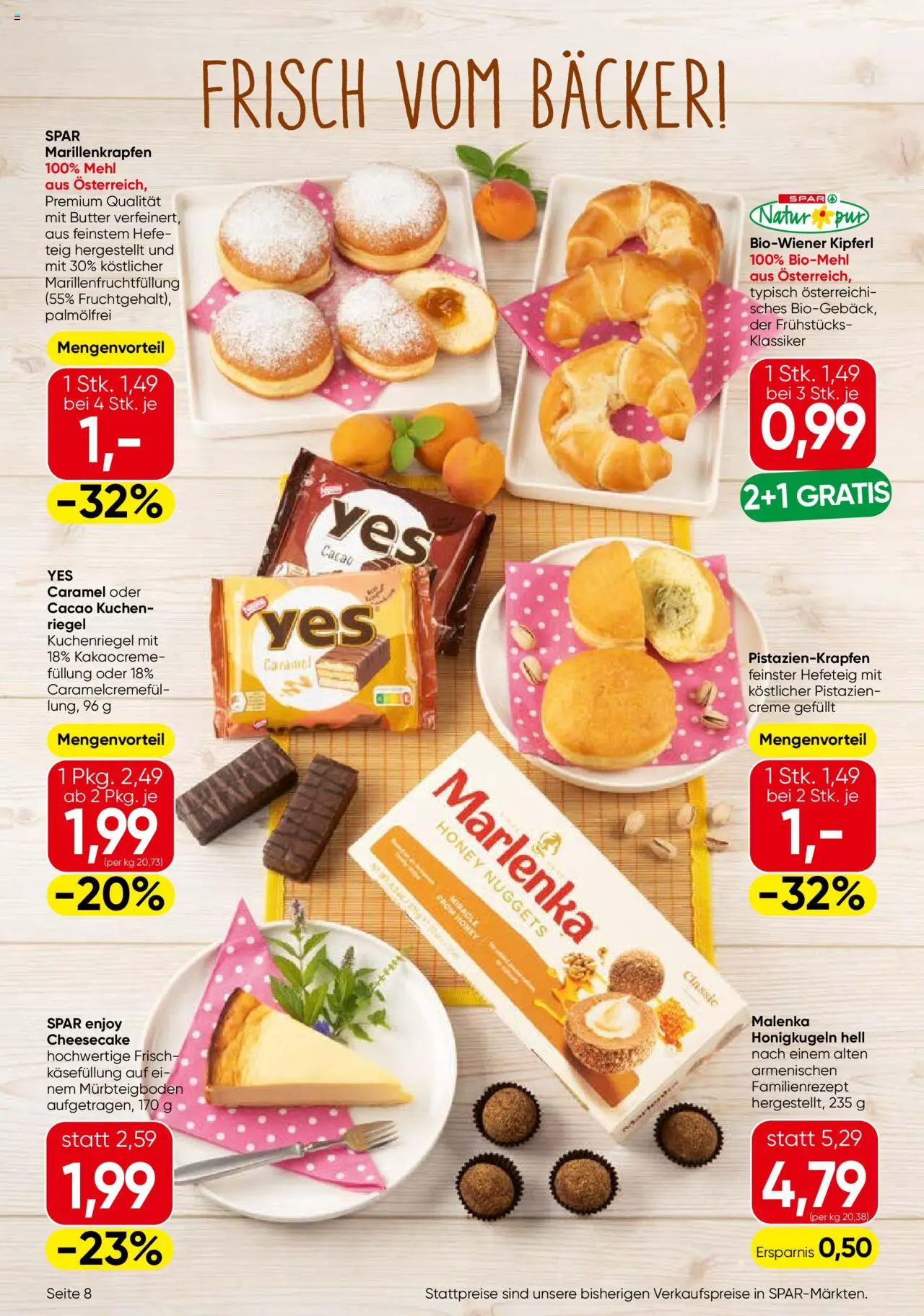 Eurospar Flugblatt - Kärnten gültig ab 11.09.2025 | Seite: 8 | Produkte: Butter, Creme