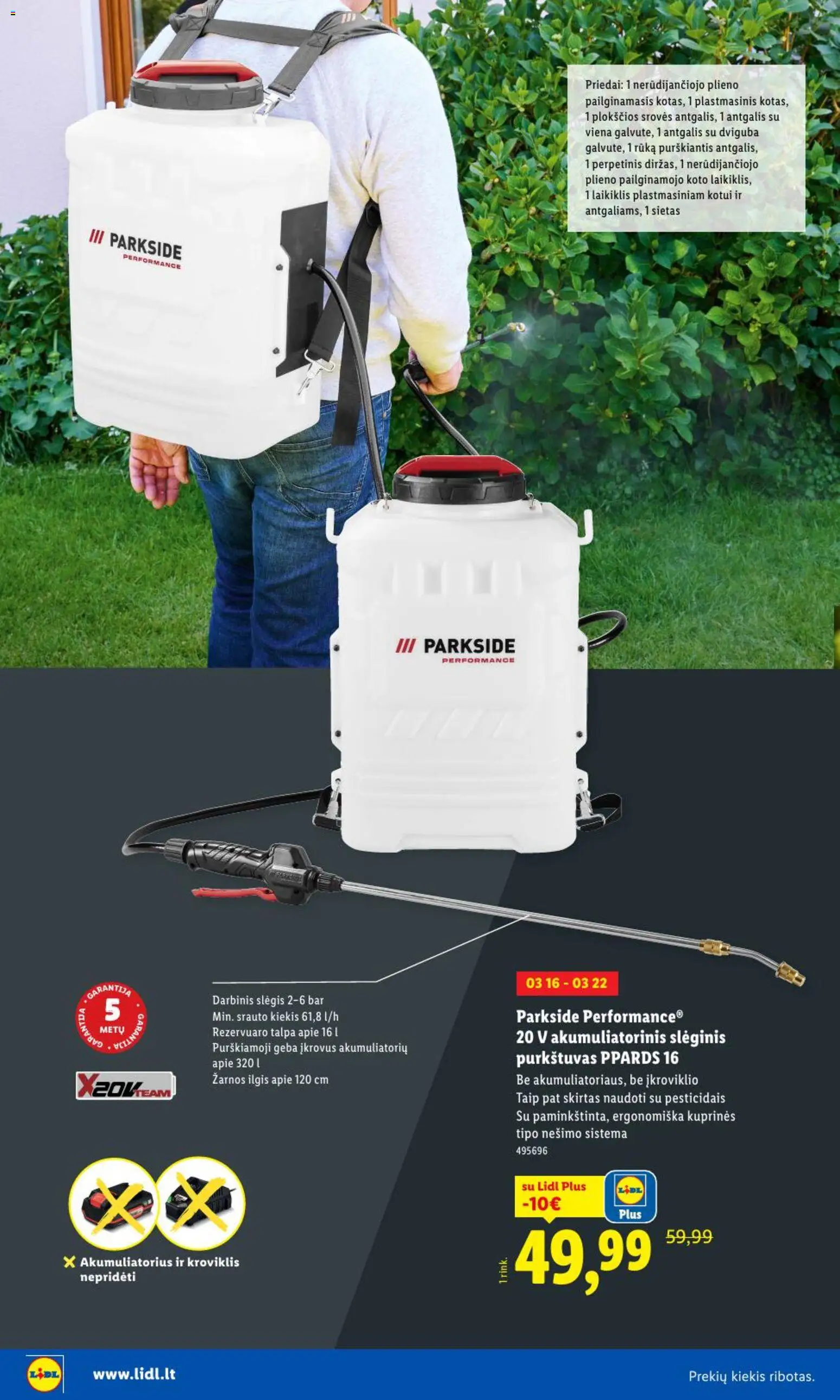 LIDL akcijos nuo 09.02.2026 | Puslapis: 25 | Prekių: Akumuliatorius