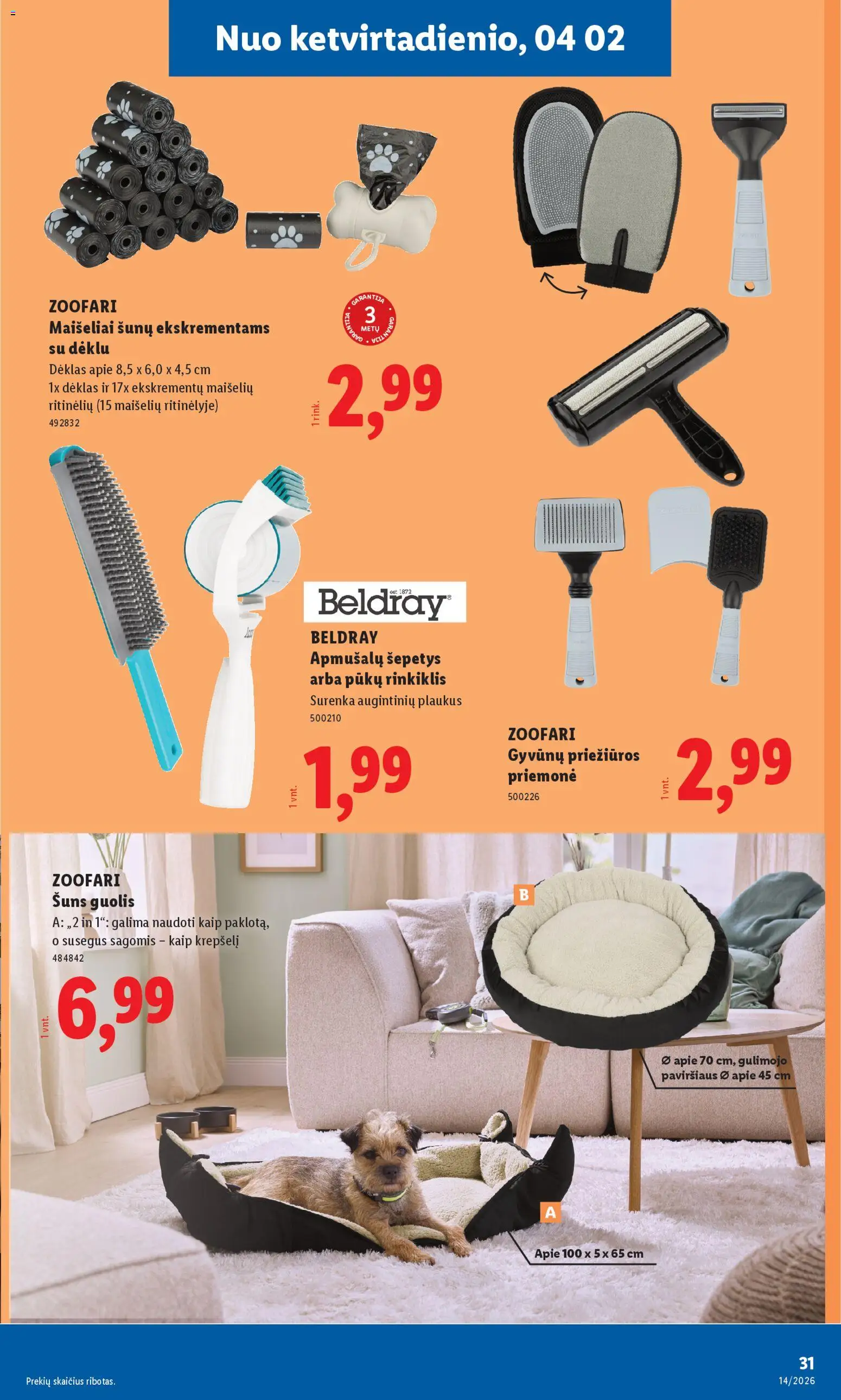 LIDL akcijos nuo 30.03.2026 | Puslapis: 31