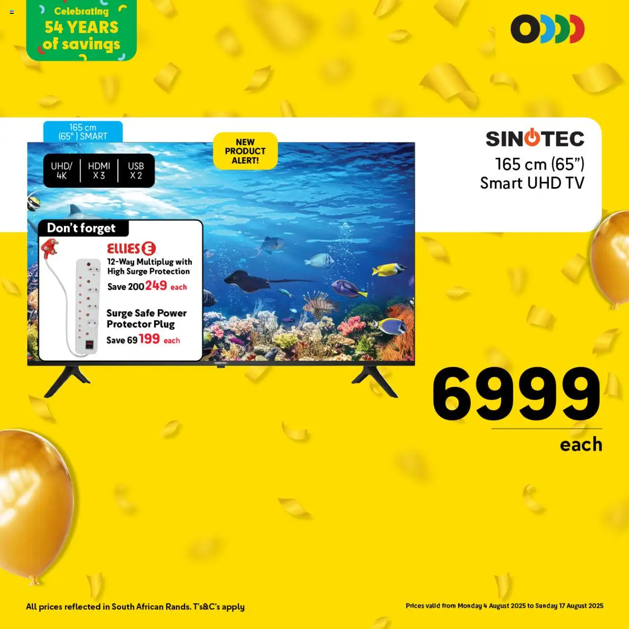 Makro Birthday Deals Tech │ valid from 04.08.2025 | Page: 4 | Products: TV