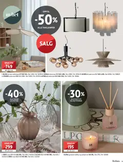 Forhåndsvisning av Bohus kundeavis gyldig fra 16.03.2026 | Side: 19 | Produkter: Taklampe, Gavesett, Vase, Duftpinner