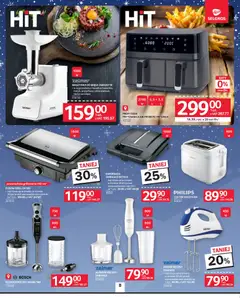 Pogląd oferty "Selgros cash&carry Gazetka - Oferta przemysłowa" - ważna od 22.01.2026 | Strona: 10 | Produkty: Blender ręczny, Grill, Opiekacz, Maszynka do mięsa