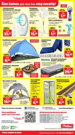 Thomas Philipps leidinys│galioja nuo 07.07.2025 | Puslapis: 8 | Prekių: Ventiliatorius, Gultas, Čiužinys, Baterija