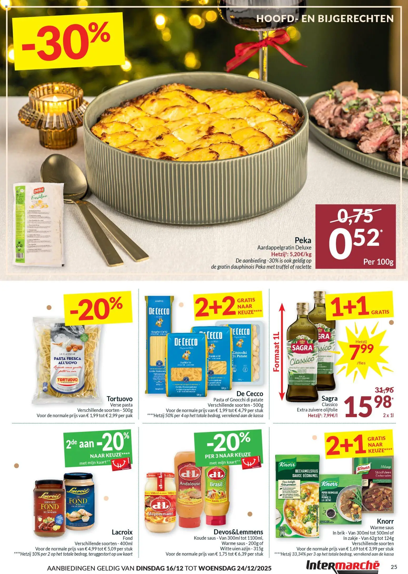 {H1} | Pagina: 25 | Producten: Saus, La, Crème, Kaart