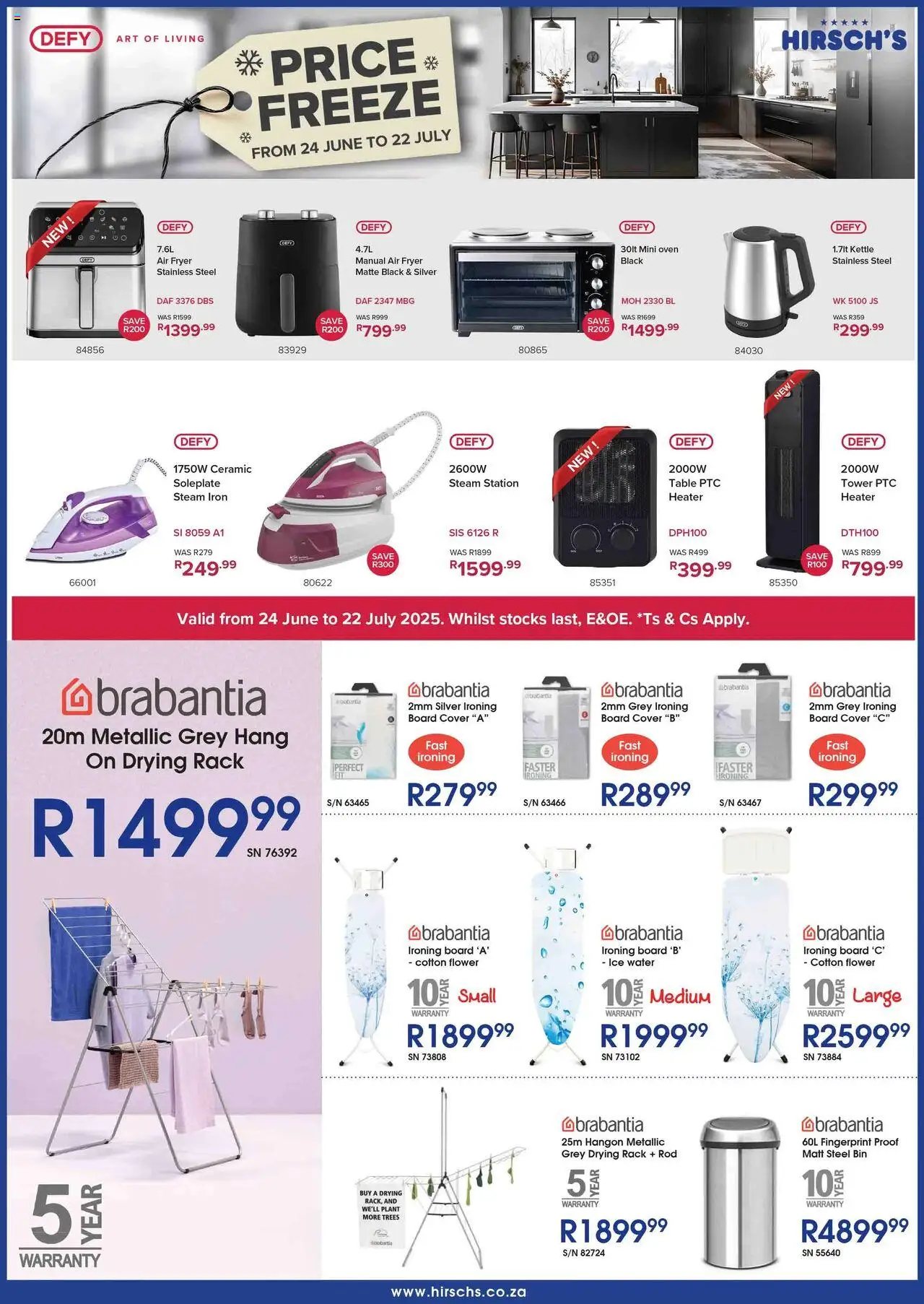 Hirsch's Specials │ valid from 24.06.2025 | Page: 16 | Products: Art, Oven, Kettle, Fryer