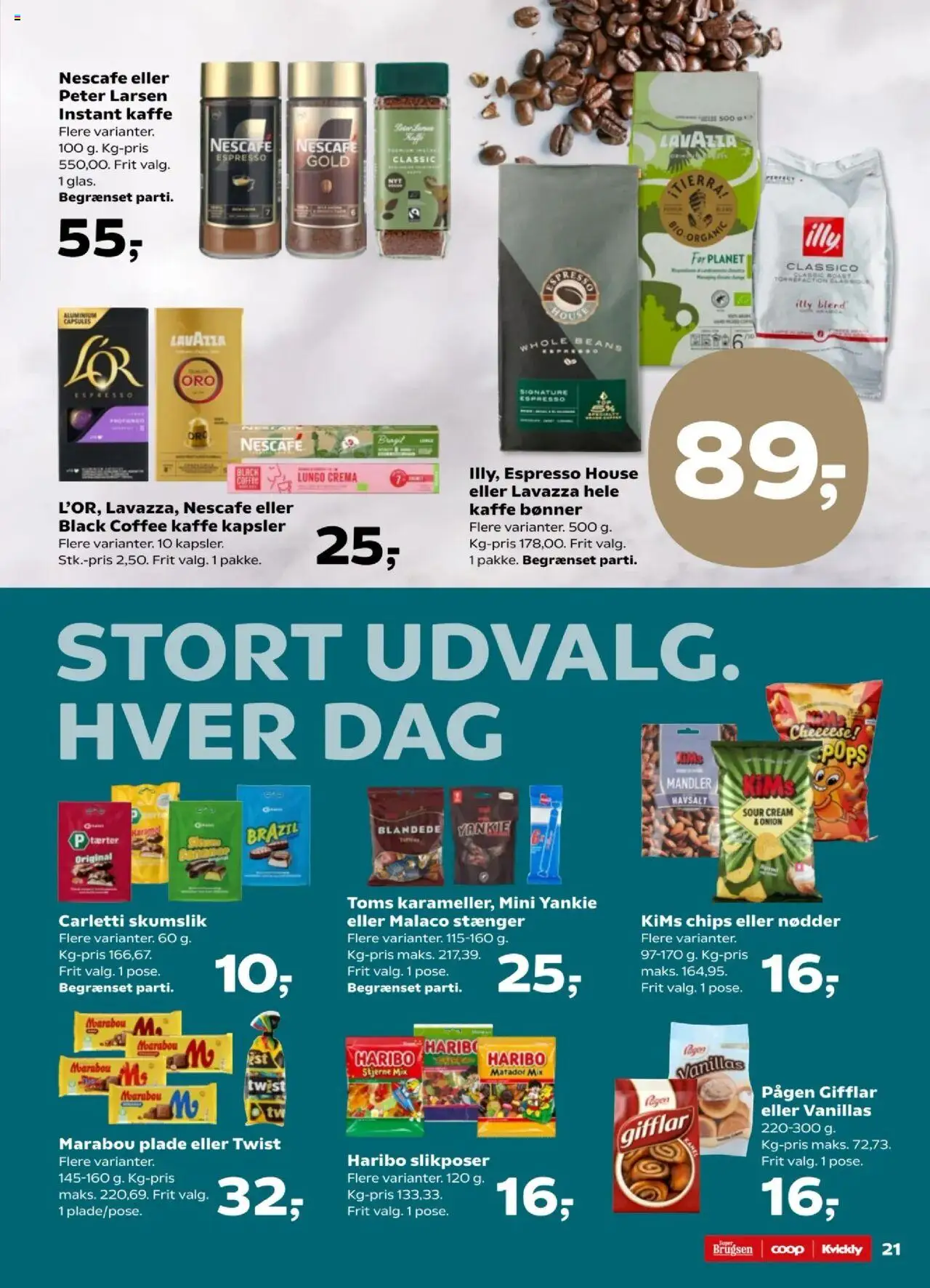 Super Brugsen tilbudsavis – gyldig fra 12.09.2025 | Side: 24 | Produkter: Chips, Nødder, Mandler, Bønner