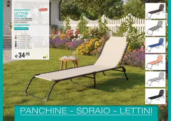 Anteprima del volantino Brico OK volantino Arredo Giardino valido a partire dal 05.03.2026 | Pagina: 13 | Prodotti: Sdraio, Lettino