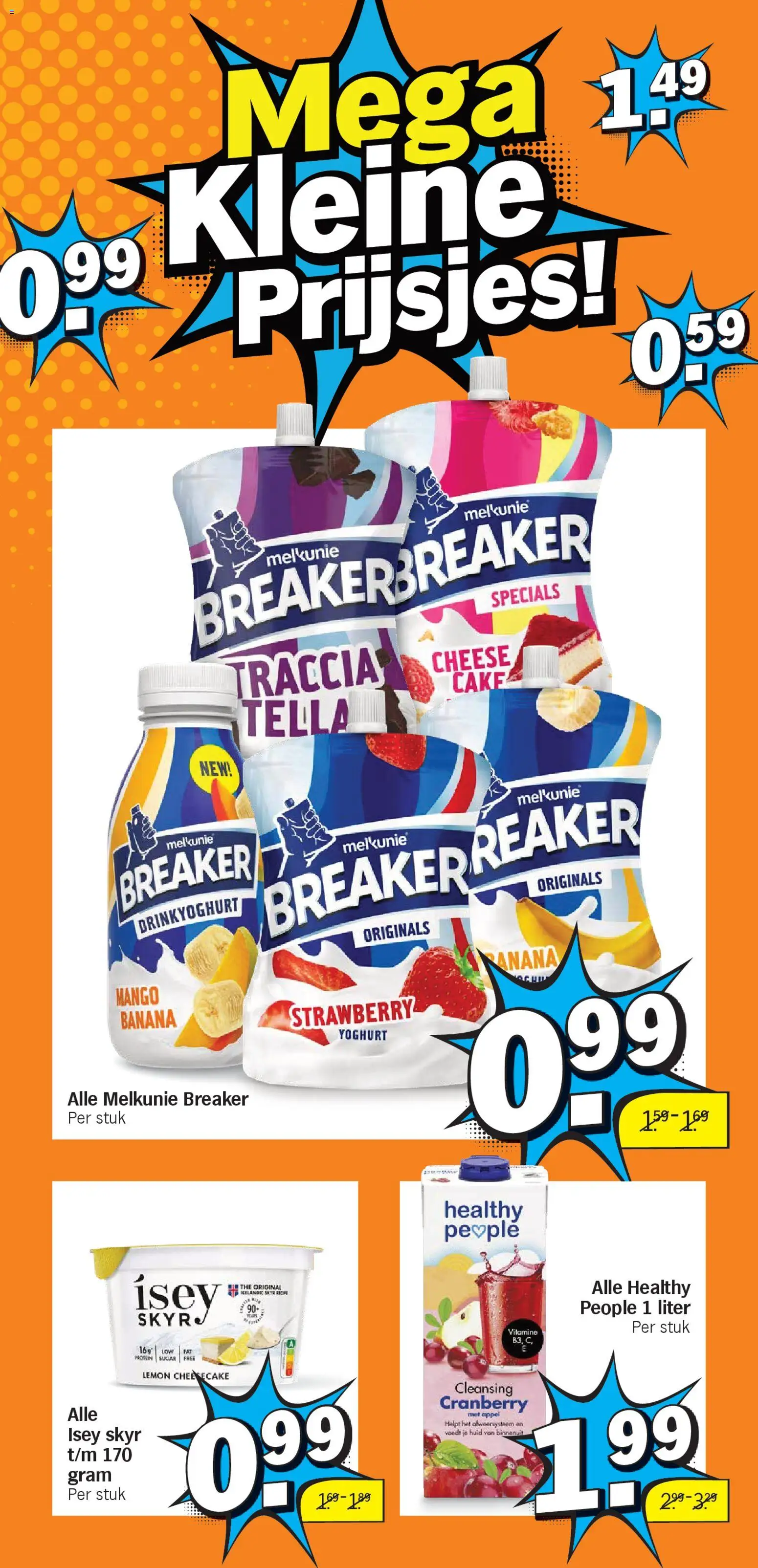 {H1} | Pagina: 2 | Producten: Yoghurt, Cake, Mango, Appel