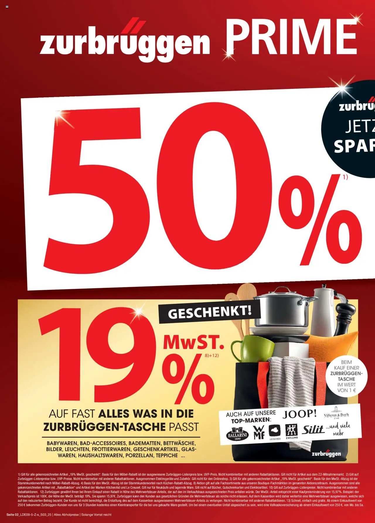 Zurbrüggen  Prime Shopping Week – gültig ab 15.09.2025 | Seite: 2 | Produkte: Tasche
