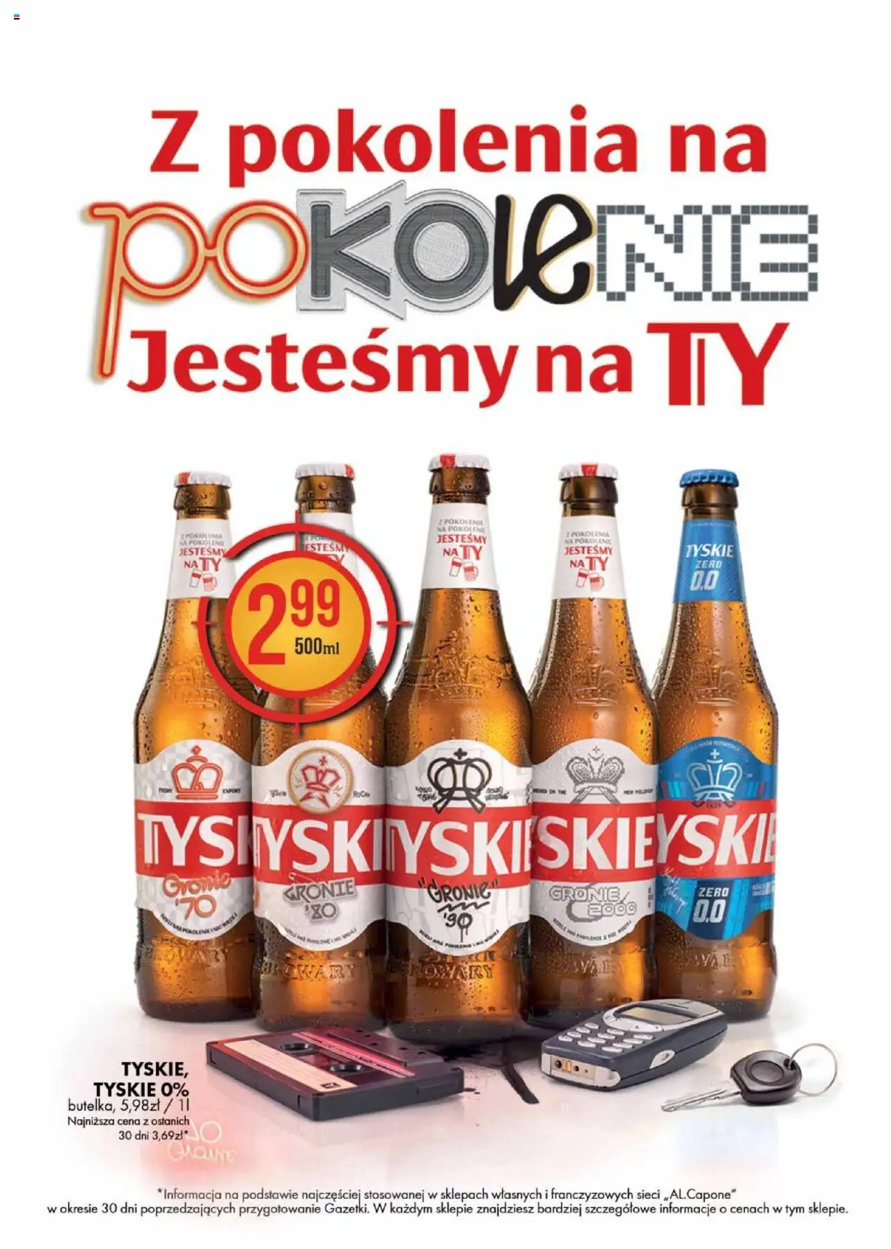 Al.Capone Gazetka od 11.08.2025 | Strona: 37 | Produkty: Tyskie