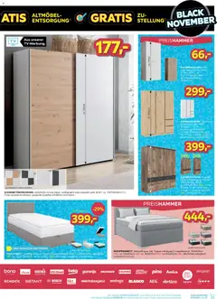 Möbelix Black - Friday ab 04.11.2025 gültig | Seite: 3 | Produkte: Matratze