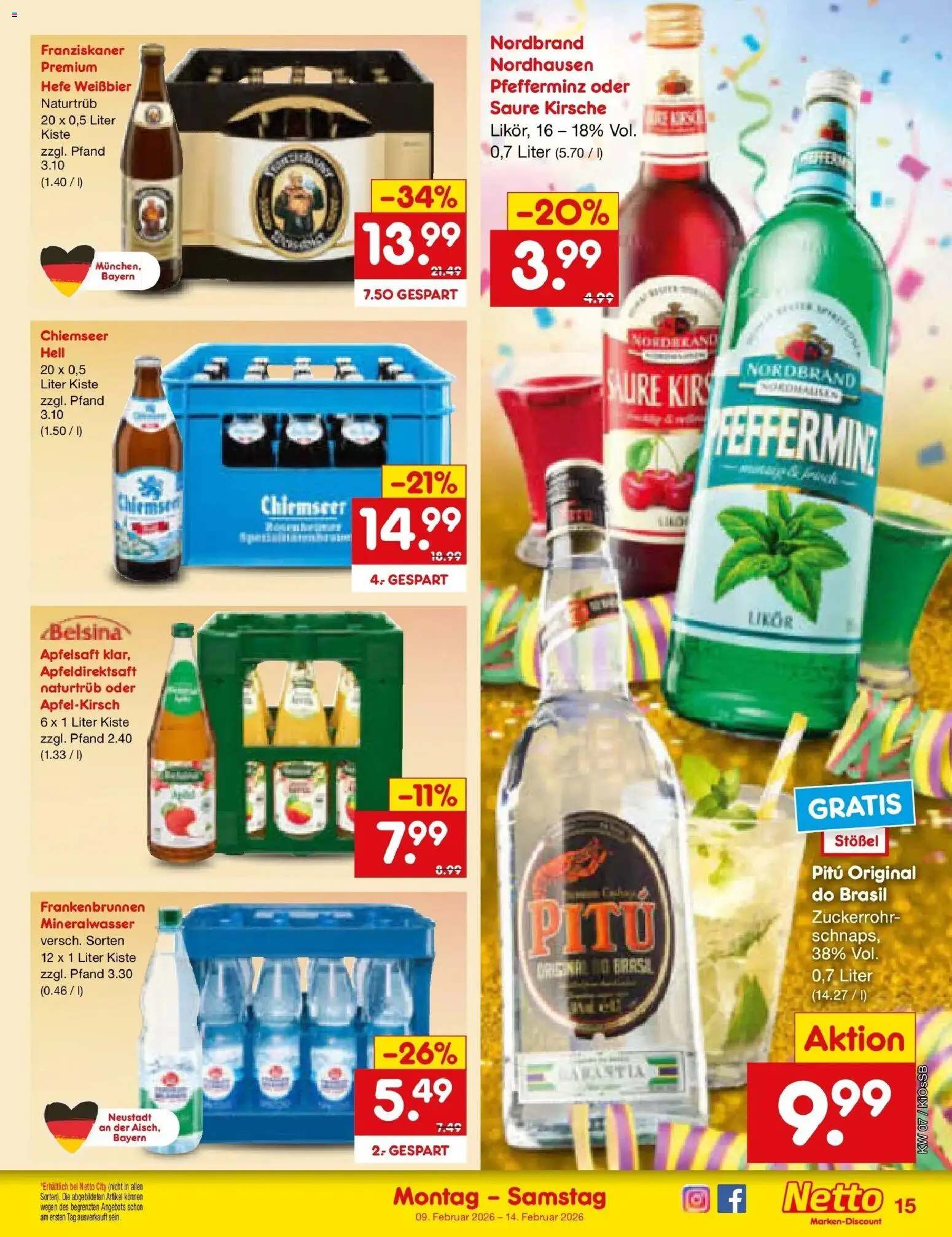 Netto Marken-Discount - Netto: Wochenangebote – gültig ab 08.02.2026 | Seite: 15