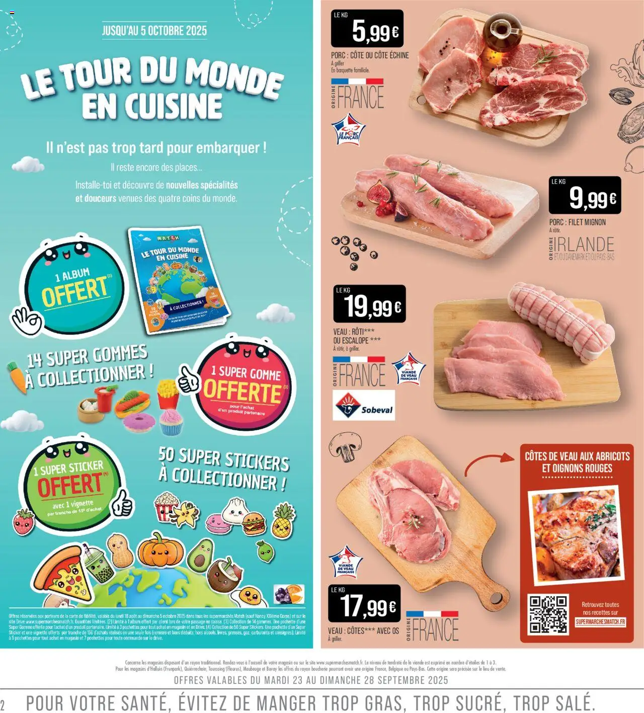  | Page: 2 | Produits: Abricots, Viande, Filet mignon, Porc