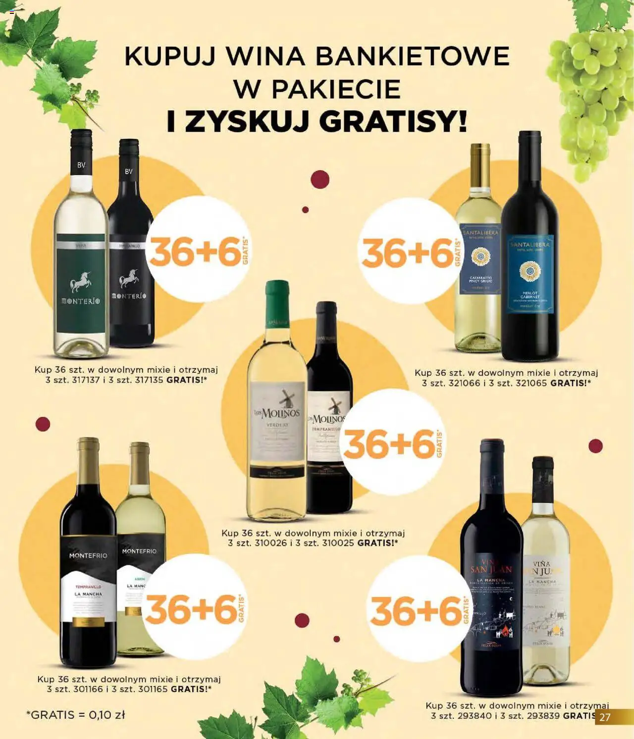 Eurocash Gazetka - Horeca od 01.09.2025 | Strona: 27 | Produkty: Merlot