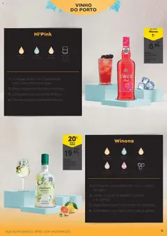 Continente - Cocktails │ válido de 15.07.2025 | Página: 9 | Produtos: Vinho, Açúcar, Xarope, Soda