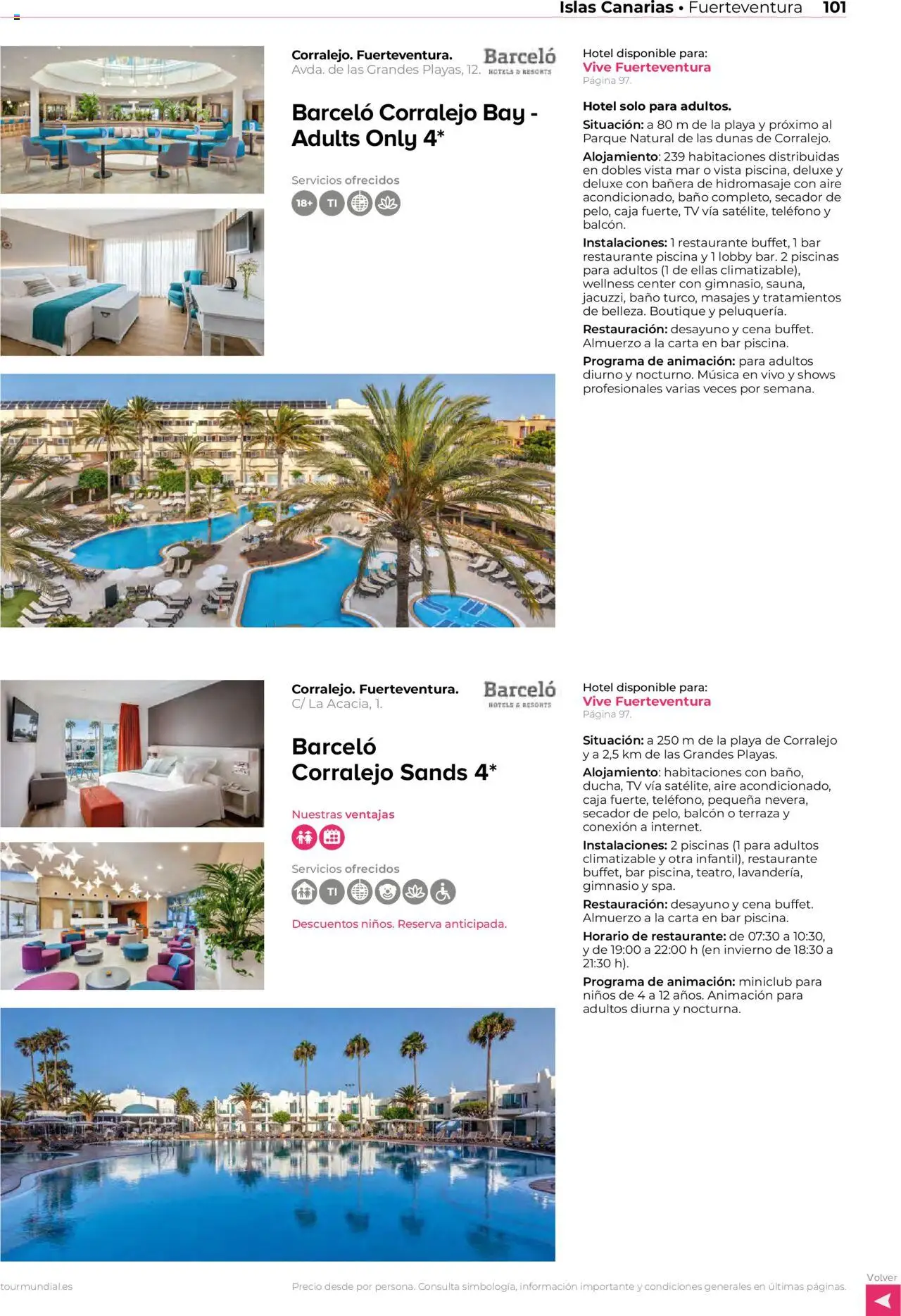 Viajes El Corte Inglés - Costas e islas │ válido desde el 26.03.2025 | Página: 101 | Productos: Teléfono, Caja, Baño