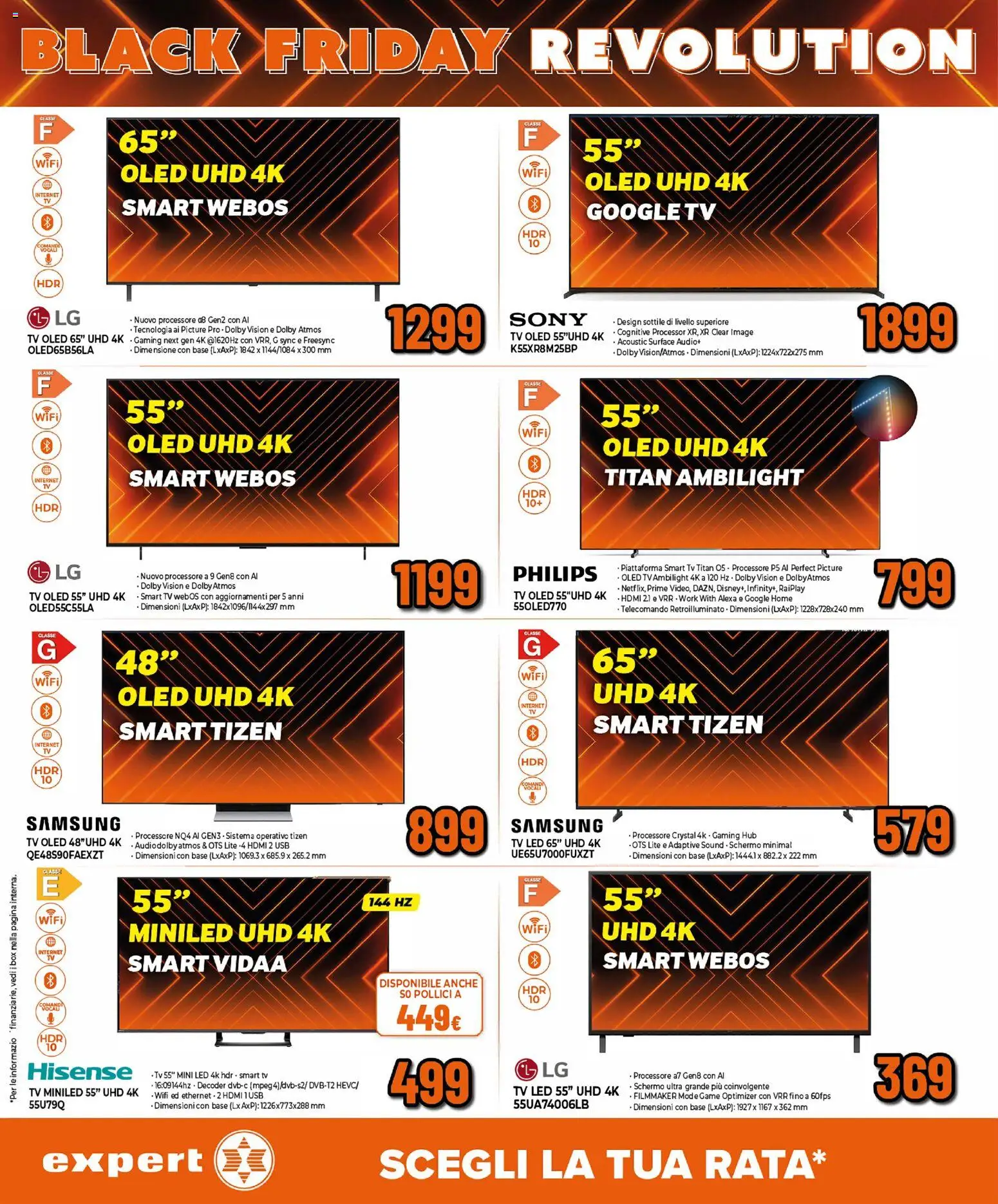Volantino Expert del 30.10.2025 | Pagina: 2 | Prodotti: Telecomando, smart TV, Audio, Samsung