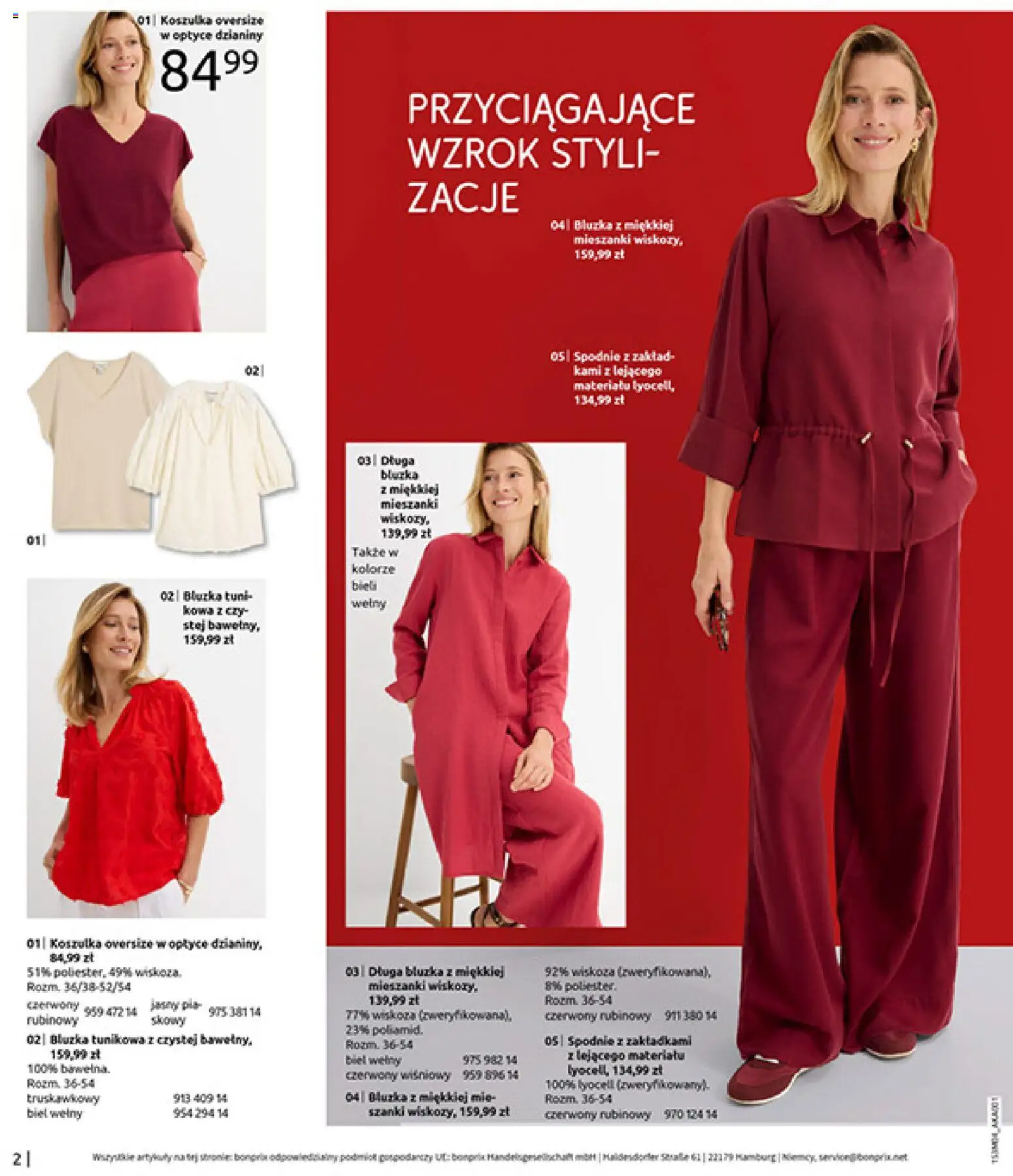 BonPrix Katalog od 30.03.2026 | Strona: 4 | Produkty: Bluzka, Spodnie