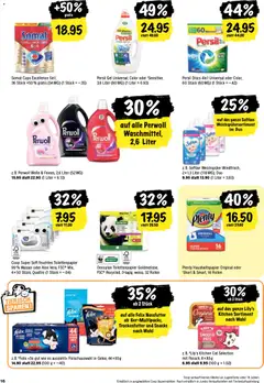 Softlan Weichspüler Windfrisch, 2×1,3 Liter (118 WG), Duo (1 Liter = 3.83) ab 11.12.2025 gültig | Seite: 16