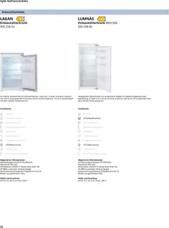 Ikea Elektrogeräte ab 02.01.2026 gültig | Seite: 72 | Produkte: Ventilator, Schrank, Küche, Kühlschrank