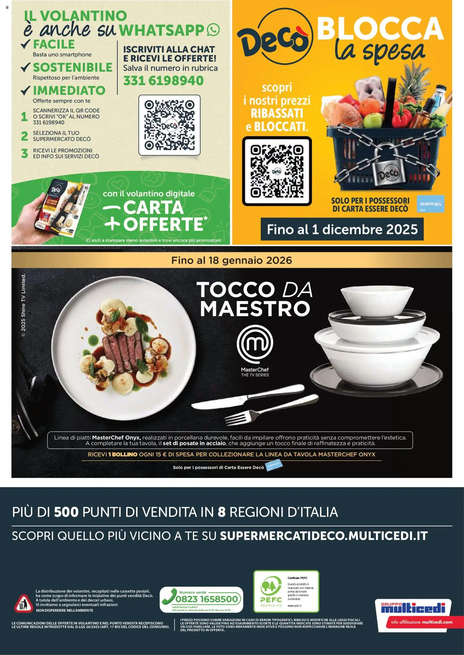 Volantino Decò del 07.11.2025 | Pagina: 16 | Prodotti: Posate, Tè, The, Smartphone