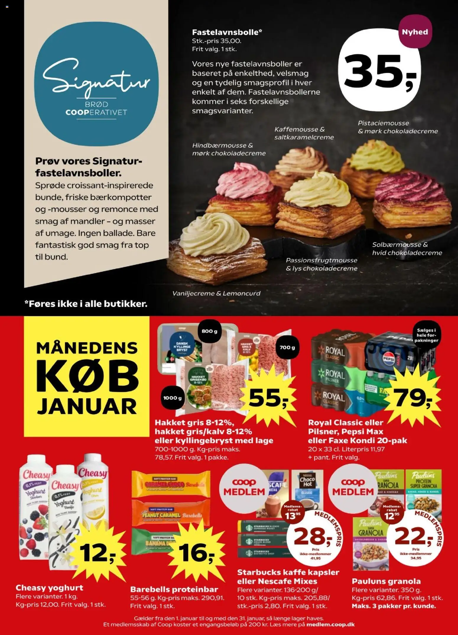 Super Brugsen tilbudsavis – gyldig fra 22.01.2026 | Side: 22 | Produkter: Yoghurt, Faxe Kondi, Pepsi, Pepsi Max