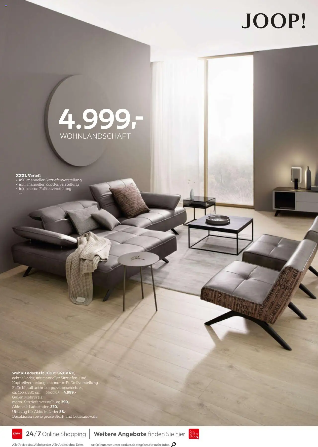 XXXL Lutz Home Collections - gültig ab dem 18.08.2025 | Seite: 4 | Produkte: Wohnlandschaft