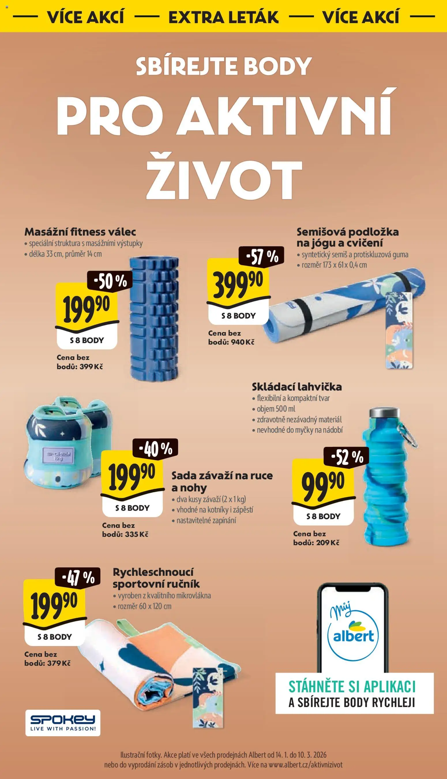 Albert leták - Supermarket od 25.02.2026 | Strana: 7 | Produkty: Ručník, Lahvička, Guma, Body