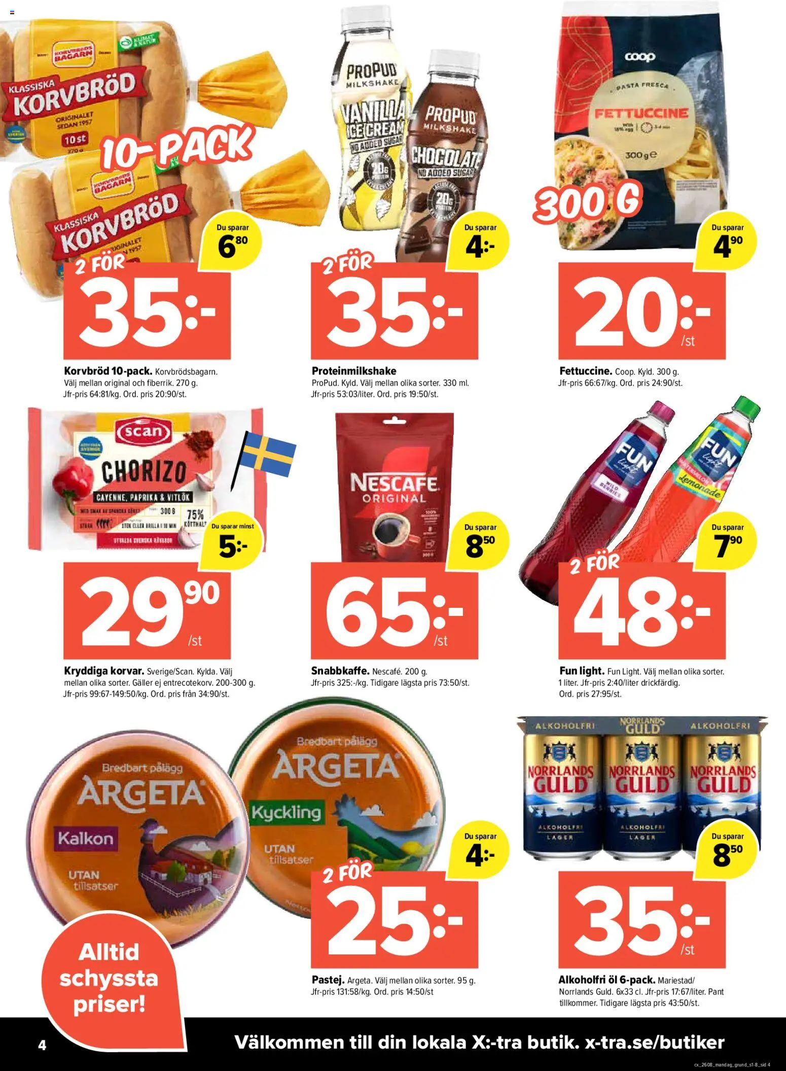 Coop X:-TRA reklamblad aktuell från 16.02.2026 | Sida: 4