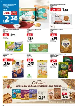 Volantino bennet del 04.09.2025 | Pagina: 12 | Prodotti: Uova, Fiocchi, Burro, Fette biscottate
