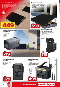 Mr Bricolage folder / publicité - Voorbeeld van een folder van Mr Bricolage, geldig van 17.03.2026 | Pagina: 16 | Producten: La, Bluetooth